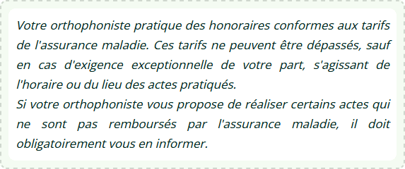 remboursement orthophoniste non-conventionné remboursement orthophoniste non-conventionné